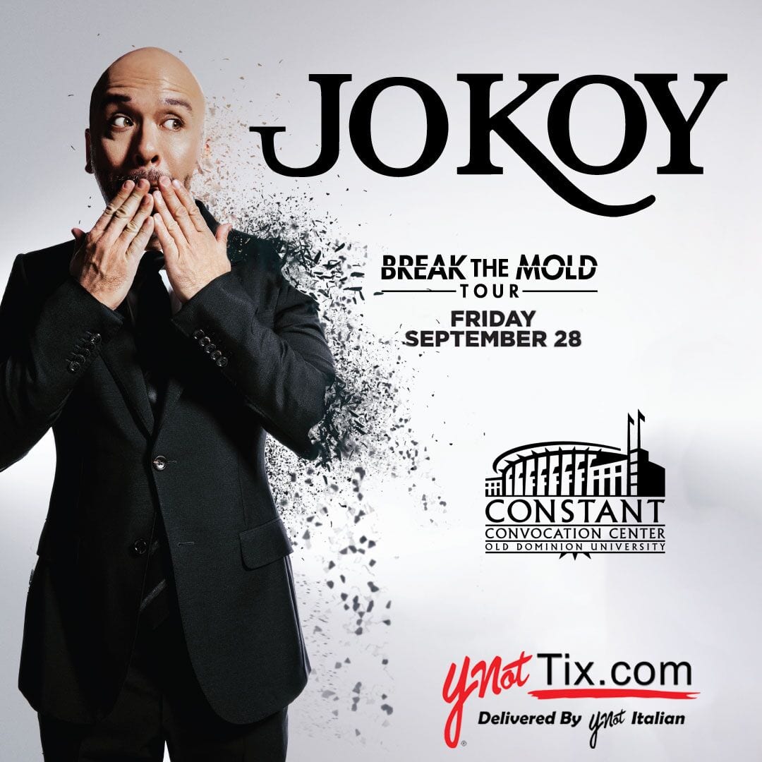 Ynot Tix – Jo Koy at the Ted Constant Center!