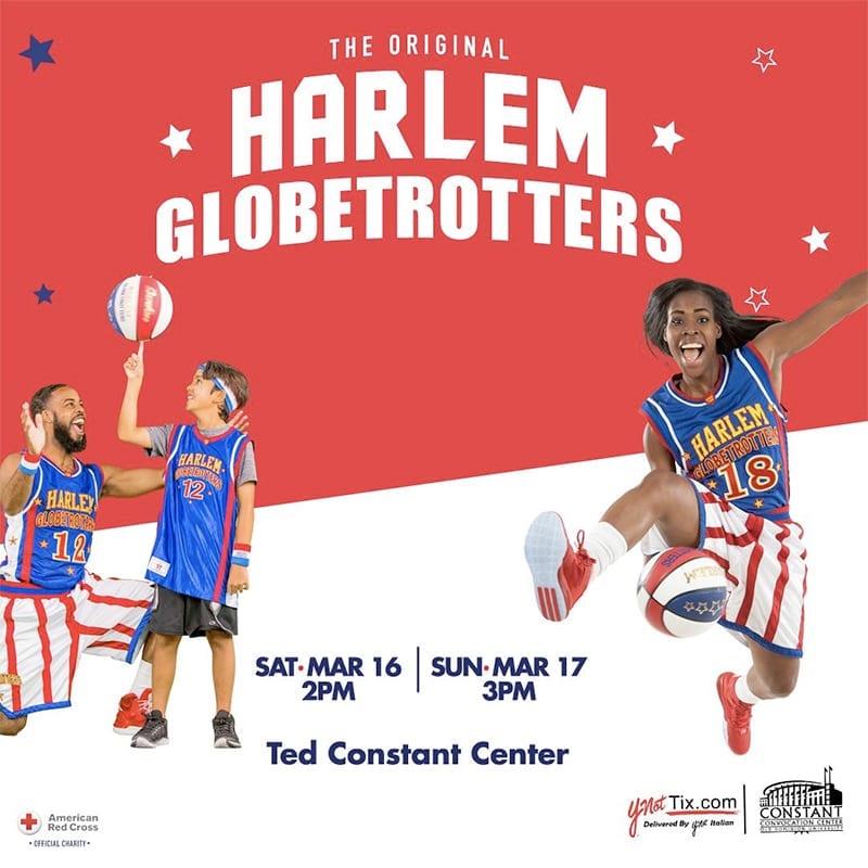 Ynot Tix: Harlem Globetrotters March 16-17